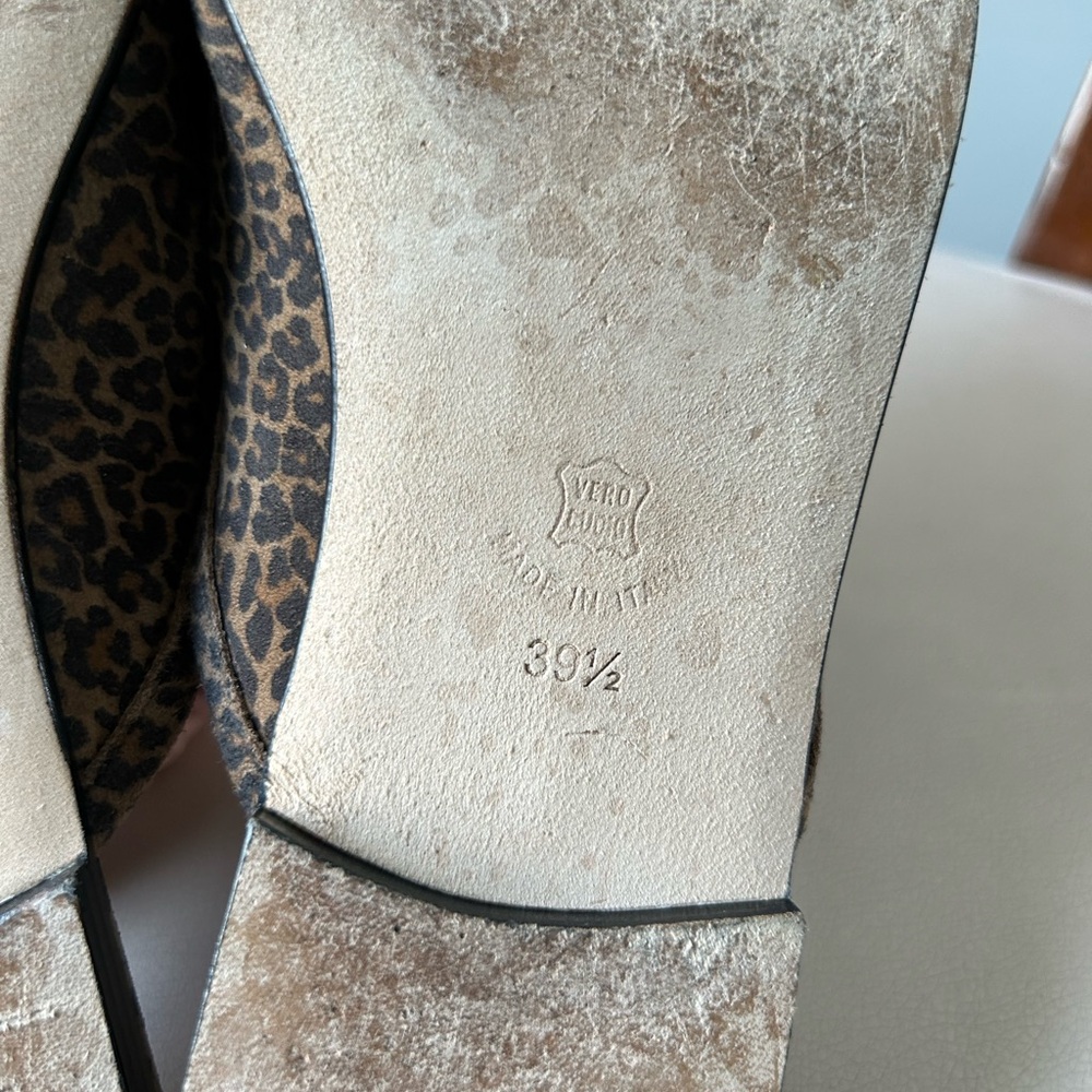 Ann Mashburn Mules / 8.5 Leopard / see description for sizing! - Picture 10 of 10